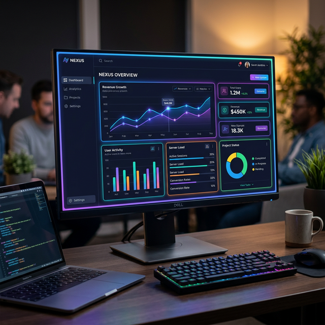 Web Application Dashboard